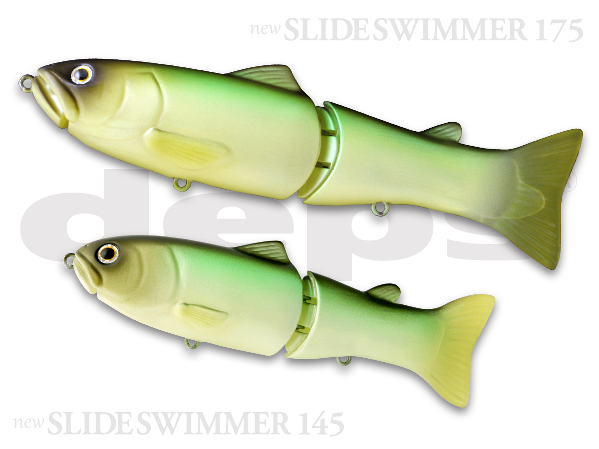 Deps New Slideswimmer SLIDE SWIMMER 145 E 175 colori limited SWIMBAIT IL TOP!!!